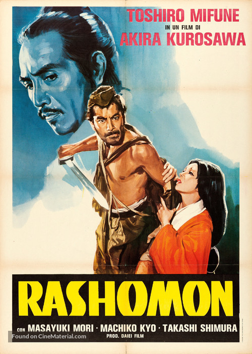Rash&ocirc;mon - Italian Movie Poster