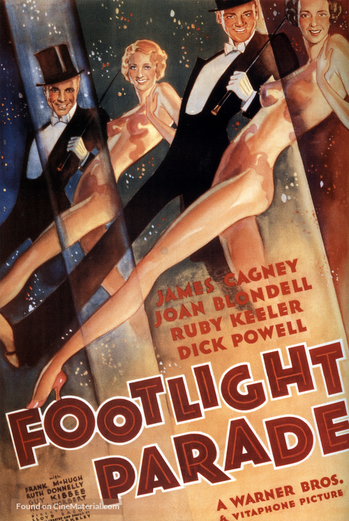 Footlight Parade - Theatrical movie poster
