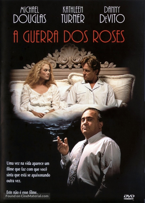 The War of the Roses - Brazilian DVD movie cover