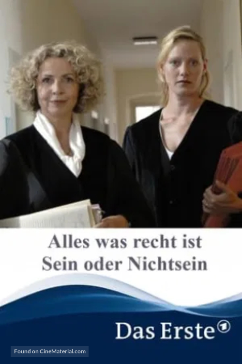 &quot;Alles was recht ist&quot; Sein oder Nichtsein - German Movie Cover