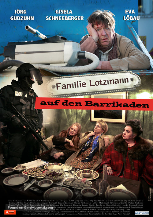 Familie Lotzmann auf den Barrikaden - German Movie Poster