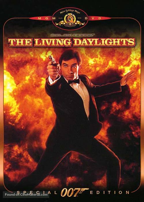 The Living Daylights (1987) dvd movie cover