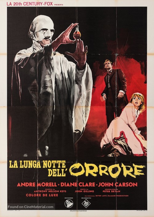 The Plague of the Zombies - Italian Movie Poster