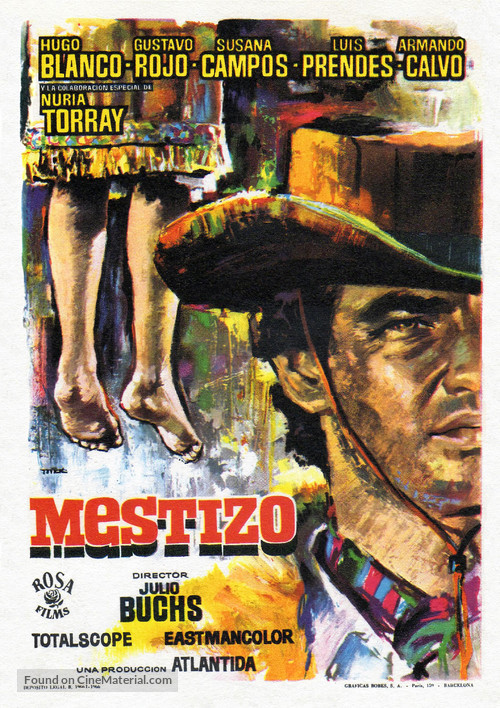 Mestizo - Spanish Movie Poster