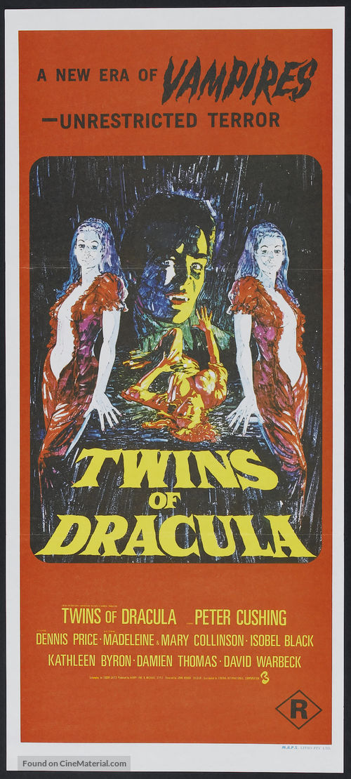 Twins of Evil - Australian Movie Poster