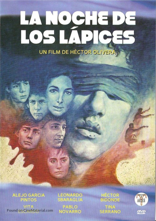 La noche de los l&aacute;pices - Argentinian Movie Cover
