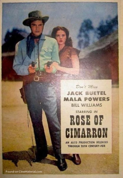 Rose of Cimarron - poster