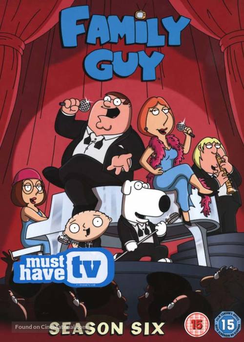 &quot;Family Guy&quot; - British DVD movie cover