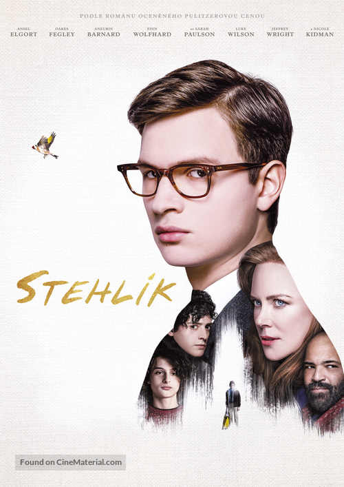 The Goldfinch - Czech DVD movie cover