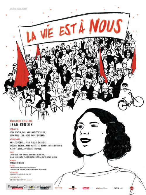 La vie est &agrave; nous - French Re-release movie poster