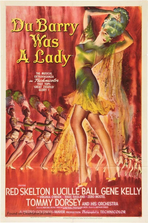 Du Barry Was a Lady - Movie Poster