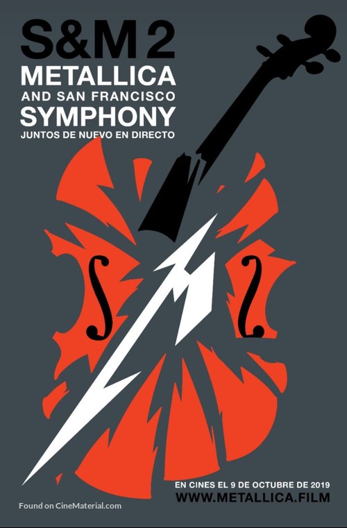 Metallica &amp; San Francisco Symphony - S&amp;M2 - Bolivian Movie Poster