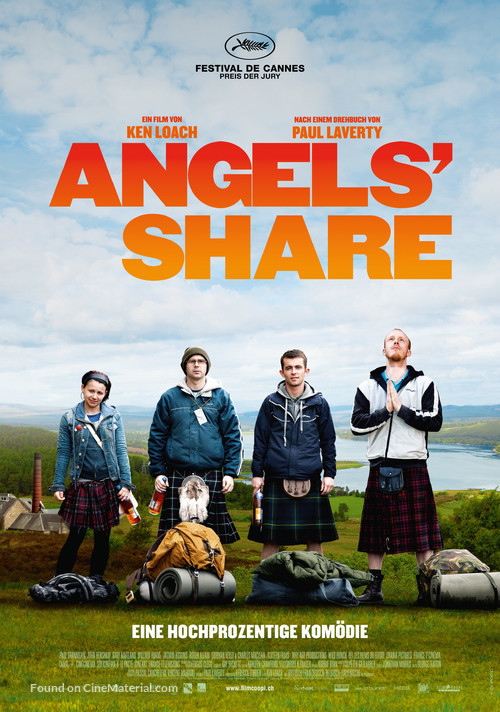 The Angels&#039; Share - Swiss Movie Poster