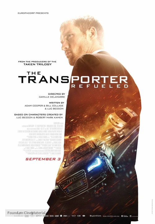 The Transporter Refueled - Malaysian Movie Poster