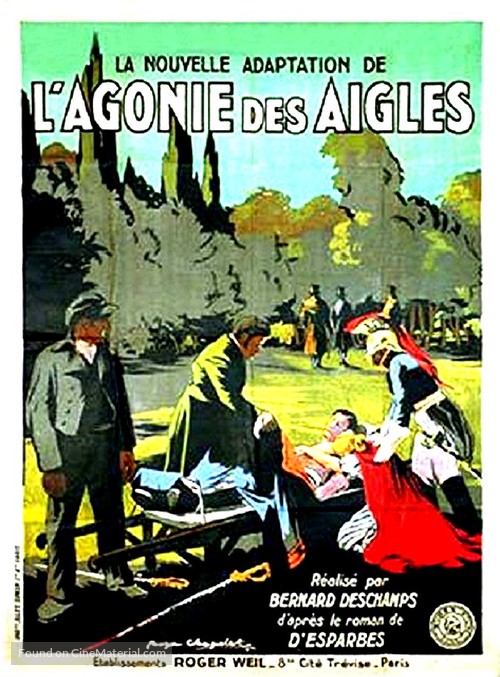 L&#039;agonie des aigles - French Movie Poster