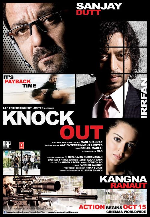 Knock Out - Indian Movie Poster