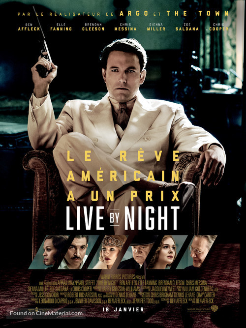 Live by Night - French Movie Poster