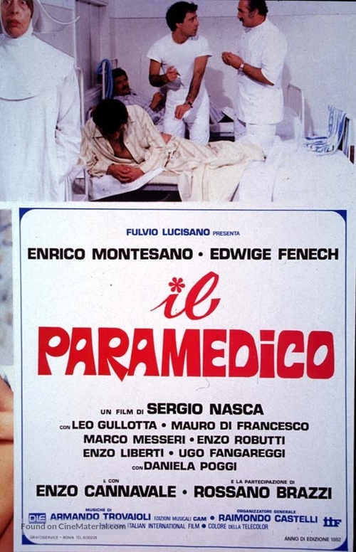 Il paramedico - Italian Movie Poster