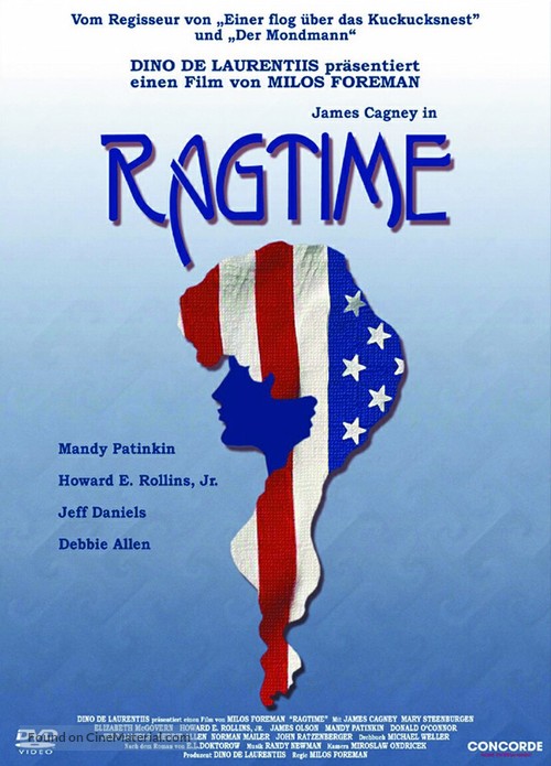 Ragtime - German Movie Cover