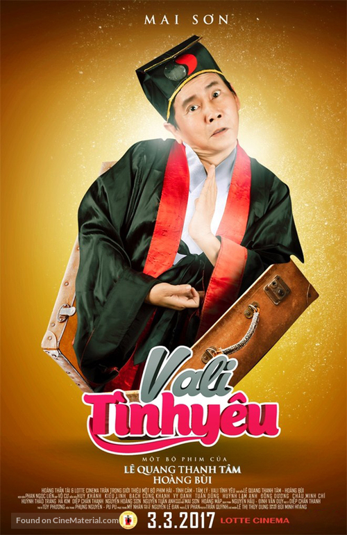 Vali t&igrave;nh y&ecirc;u - Vietnamese Movie Poster