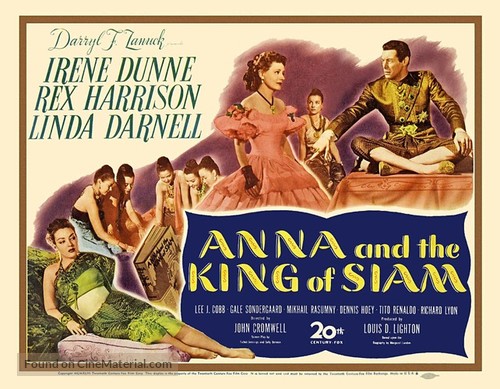 Anna and the King of Siam - Movie Poster