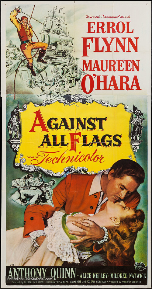Against All Flags - Movie Poster