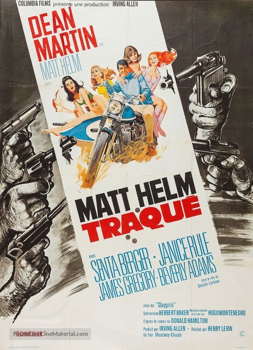 The Ambushers - French Movie Poster
