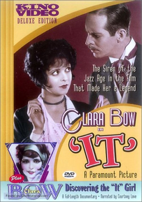 Clara Bow: Discovering the It Girl - DVD movie cover