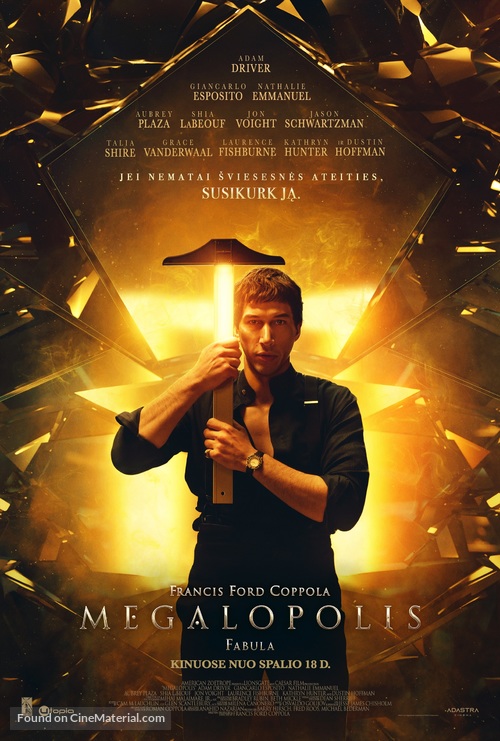 Megalopolis - Lithuanian Movie Poster