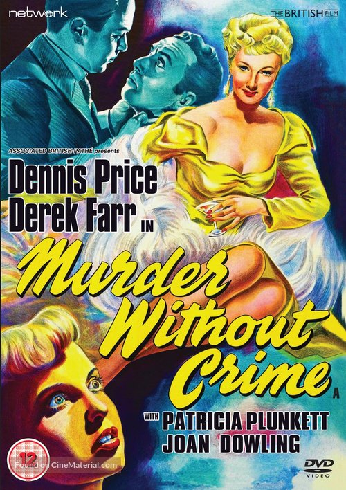 Murder Without Crime - British DVD movie cover