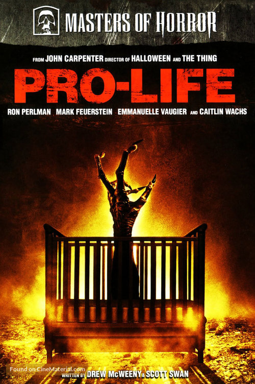 &quot;Masters of Horror&quot; Pro-Life - Movie Cover