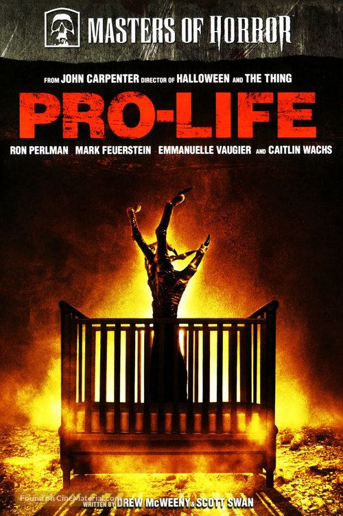 &quot;Masters of Horror&quot; Pro-Life - Movie Cover