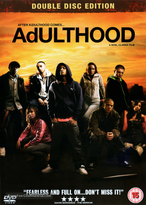 Adulthood - British DVD movie cover