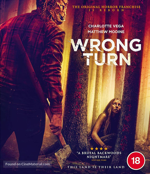 Wrong Turn - British Movie Cover