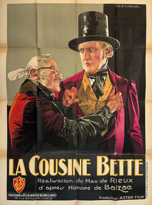 La cousine Bette - French Movie Poster