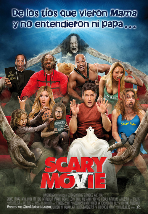 Scary Movie 5 - Spanish Movie Poster