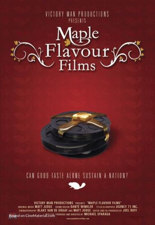 Maple Flavour Films - Canadian poster