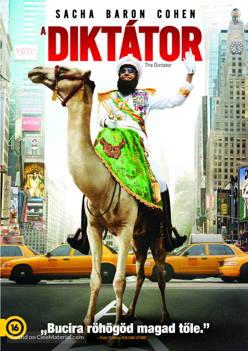 The Dictator - Hungarian DVD movie cover