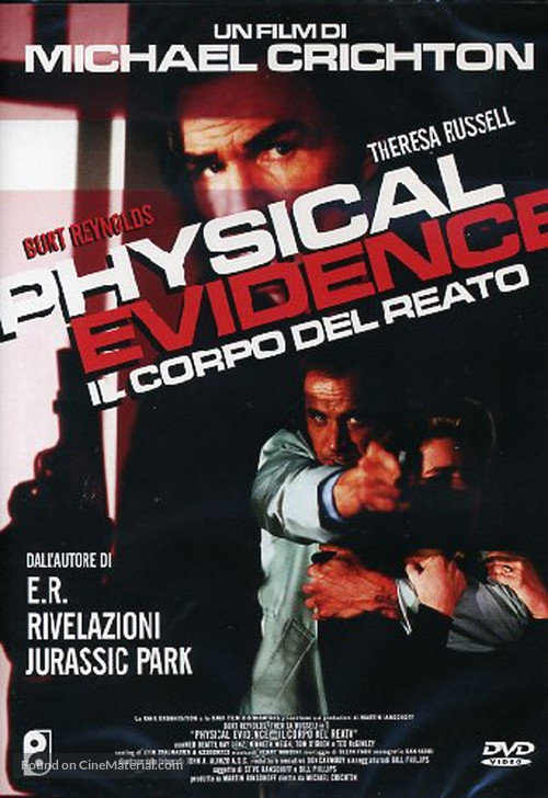 Physical Evidence - Italian DVD movie cover