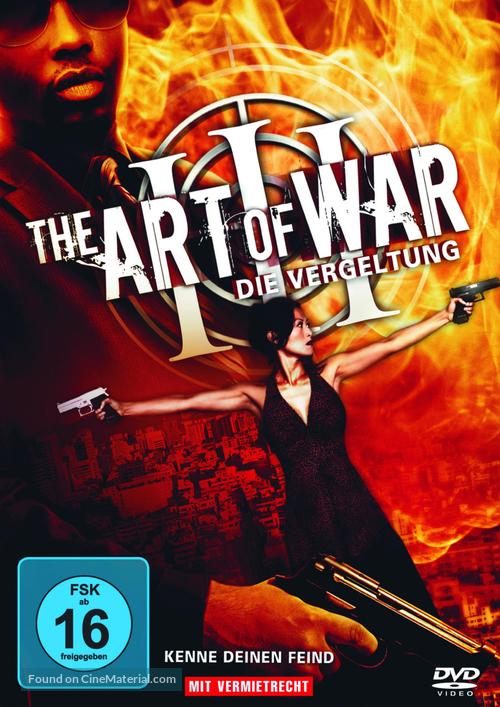 The Art of War III: Retribution - German Movie Cover
