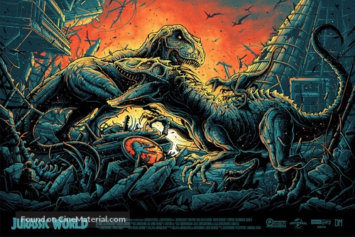 Jurassic World - British poster