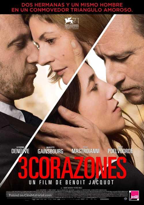 3 coeurs - Argentinian Movie Poster