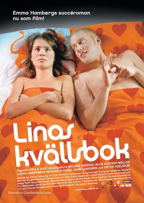 Linas kv&auml;llsbok - Swedish poster