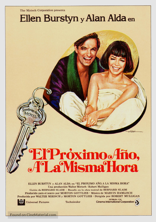 Same Time, Next Year - Spanish Movie Poster
