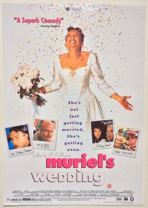 Muriel&#039;s Wedding - British Movie Poster