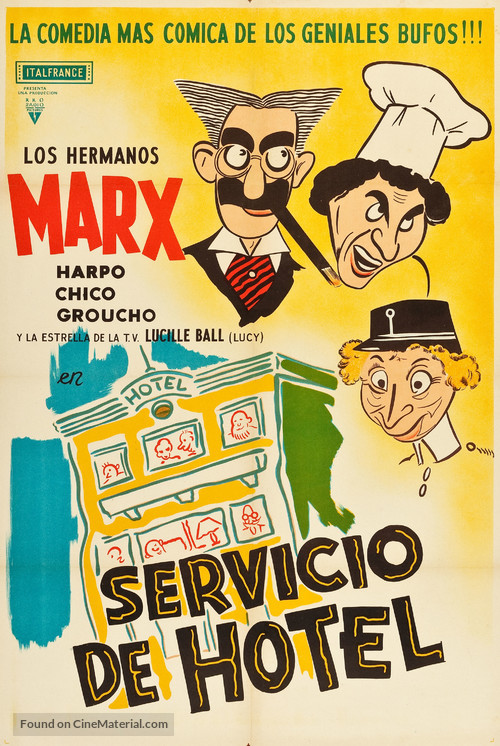 Room Service - Spanish Movie Poster