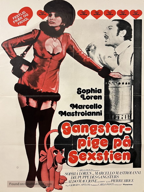 La pupa del gangster - Danish Movie Poster