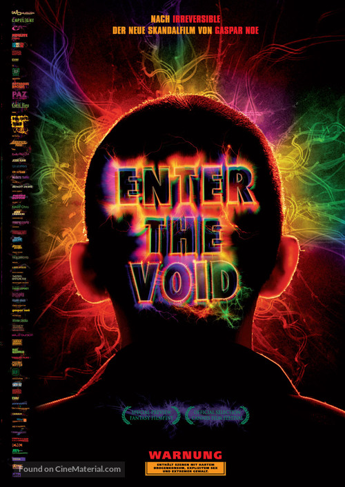 Enter the Void - German Movie Poster