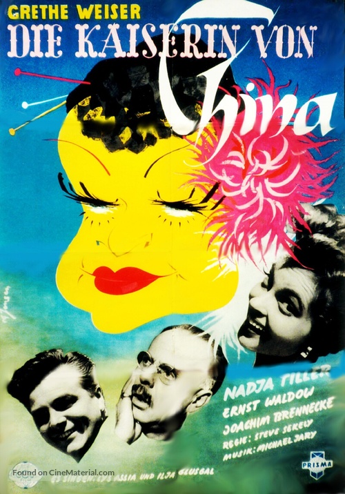 Die Kaiserin von China - German Movie Poster