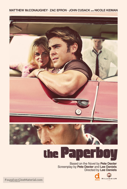 The Paperboy - Canadian Movie Poster